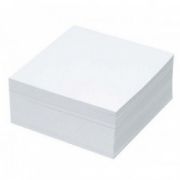 Cub din hartie alb, 9 x 9cm, 70 g/mp, 500 file/set