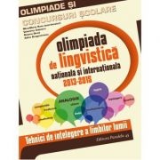 OLIMPIADA DE LINGVISTICA NATIONALA SI INTERNATIONALA 2013-2015