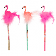 Creion cu radiera Top Model Flamingo