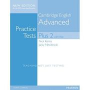 Cambridge Advanced Students' Book with Key. Practice Tests Plus New Edition 2015