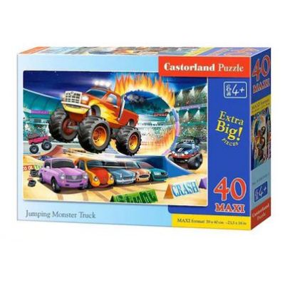 Puzzle Maxi Castorland, Monster Truck, 40 piese